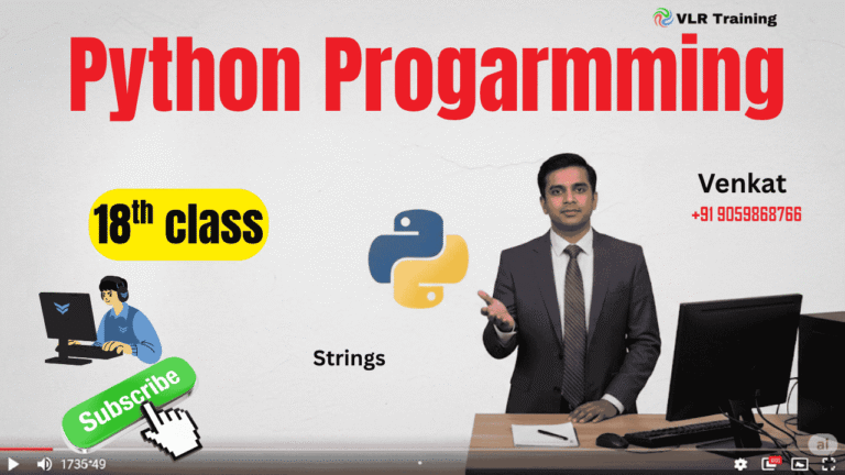 Strings in Python Indexing,Traversal