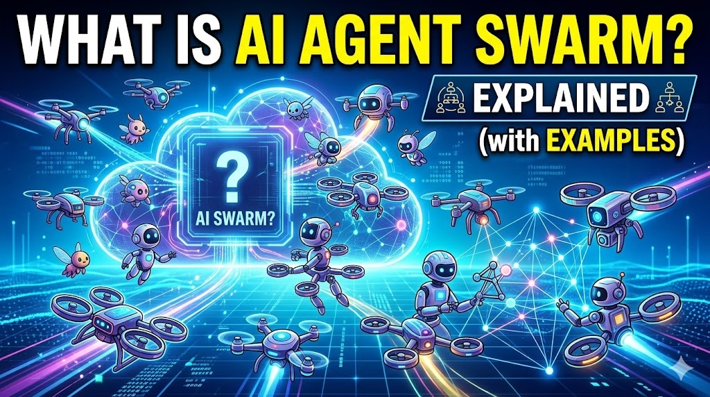 What is AI Agents Swarm explain with example in English and telugu