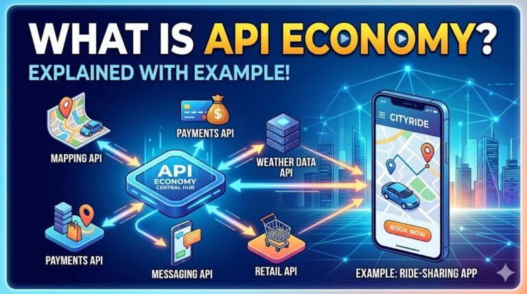 What is API Economy explain with example in Telugu and English