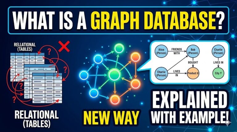 What is Graph Database explain with example in Telugu and English