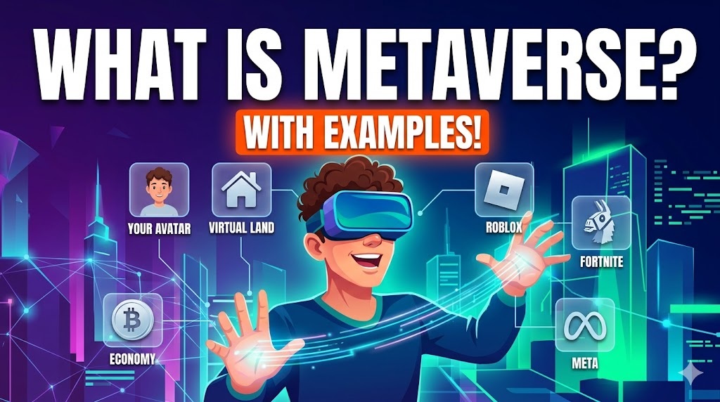 What is Metaverse explain with example in telugu and english