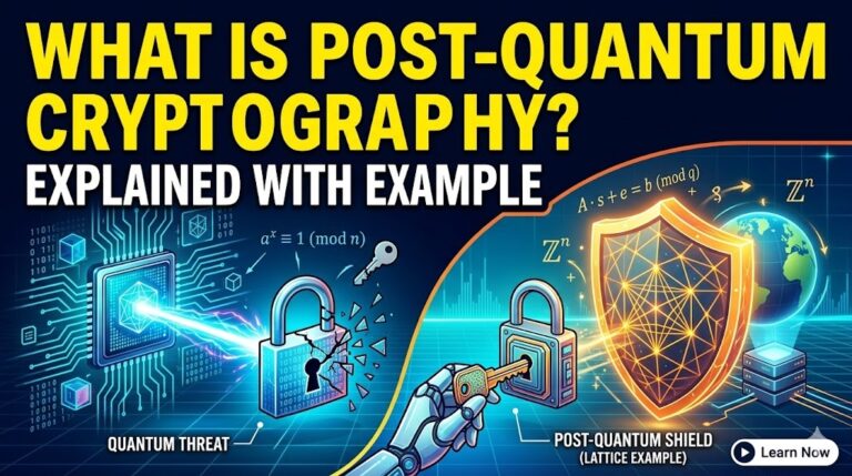 What is Post-Quantum Cryptography explain with example in telugu and english
