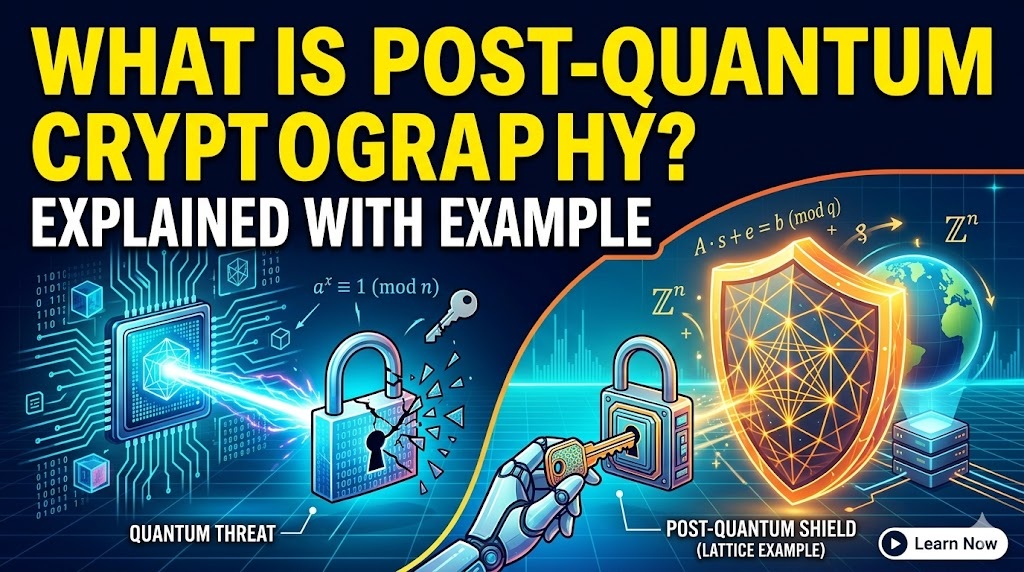 What is Post-Quantum Cryptography explain with example in telugu and english