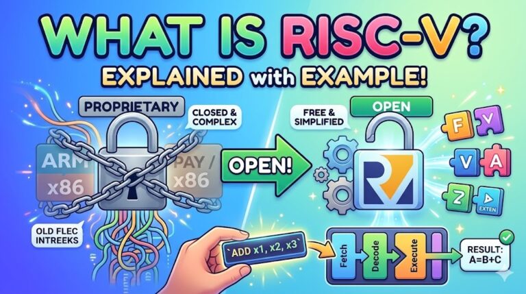 What is RISC-V explain with example
