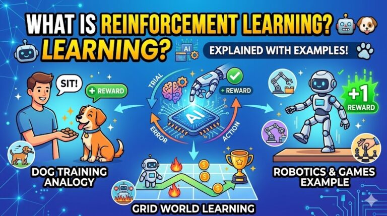 What is Reinforcement Learning explain with example