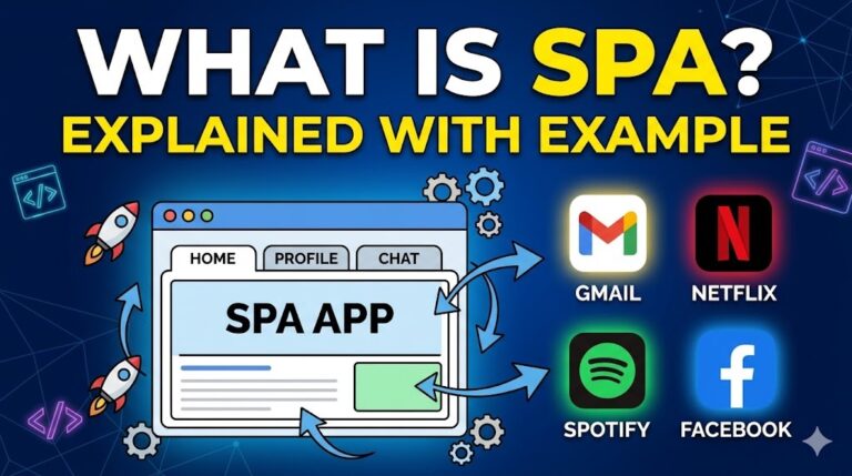What is SPA explain with example in Telugu And English
