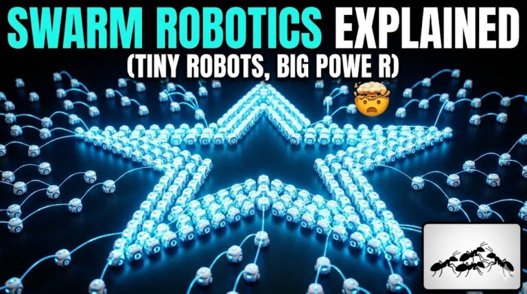 What is Swarm Robotics explain with example in Telugu And English