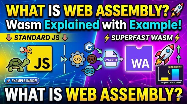 What is WebAssembly - Wasm explain with example in telugu And English
