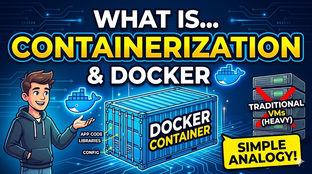 what is Containerization & Docker explain with example in telugu and english
