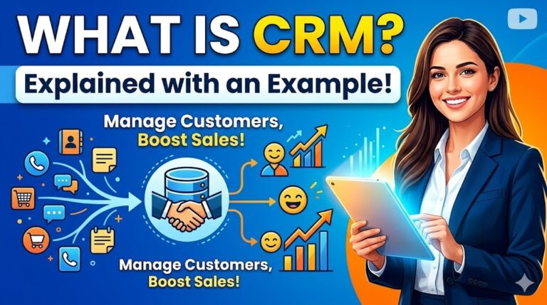What is CRM – Customer Relationship Management explain with example in Telugu And English