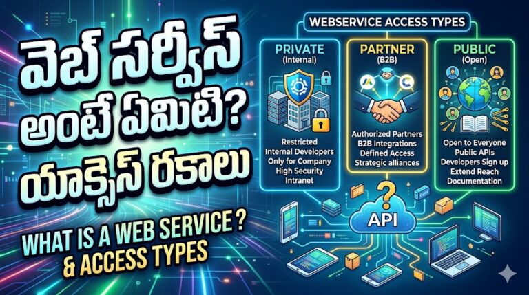 What is webservice in telugu