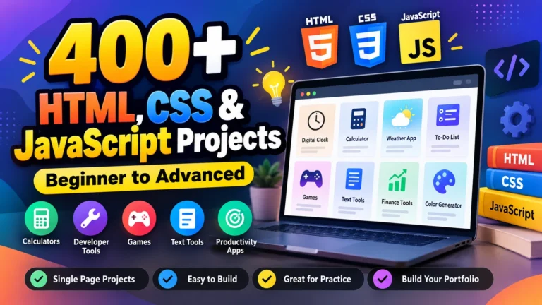 400-Web-Development-Projects